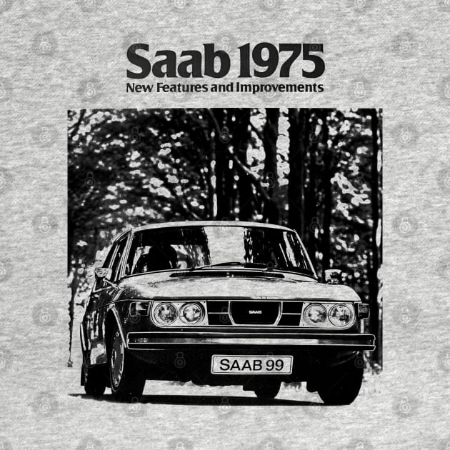 1975 SAAB 99 - brochure by Throwback Motors
